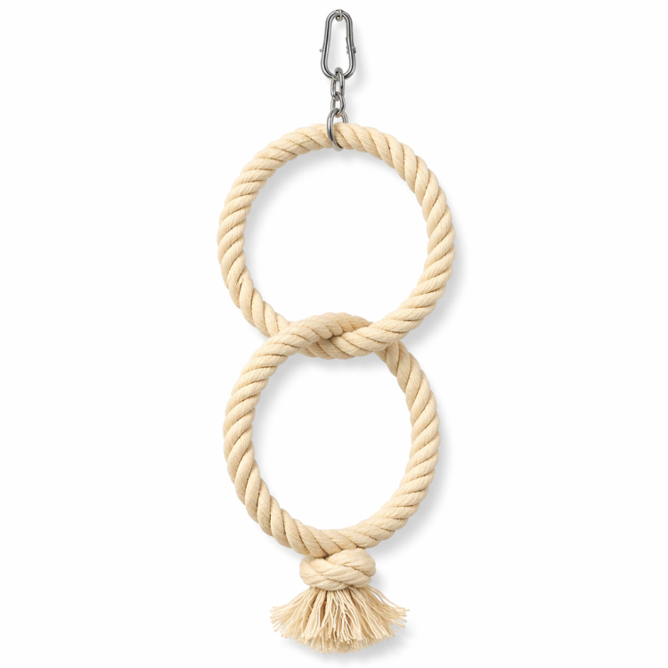 Huśtawkowa Obręcz - dla małych i średnich papug od ParrotPlanet.pl