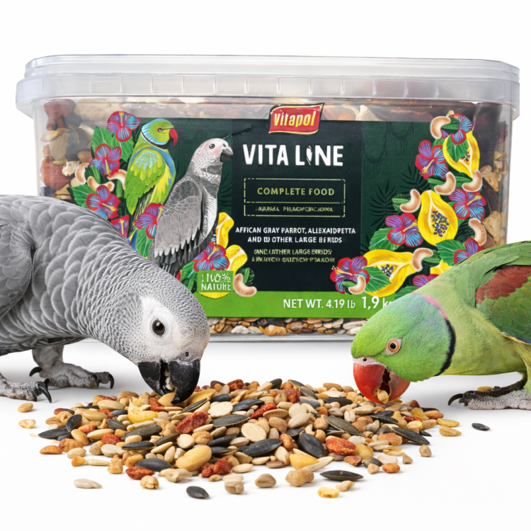 Vitapol Vitaline - pokarm dla Żako, Aleksandretty i innych dużych papug 1,9 kg od ParrotPlanet.pl