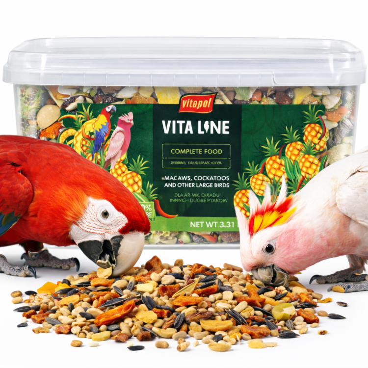 Vitapol Vitaline - pokarm dla Ar, Kakadu i innych dużych papug 1,6 kg od ParrotPlanet.pl