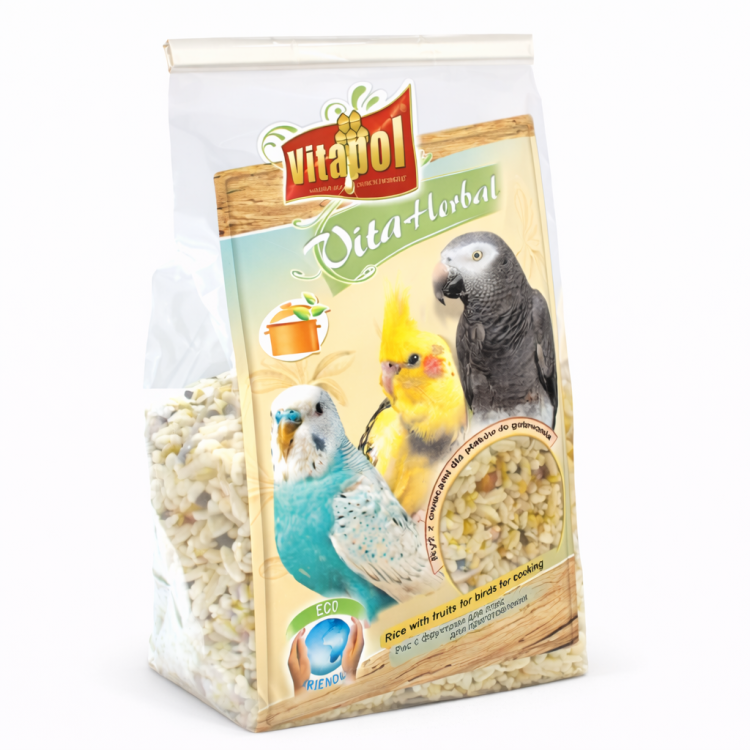 Vitapol- Ryż z owocami do gotowania - danie obiadowe dla papug  od ParrotPlanet.pl