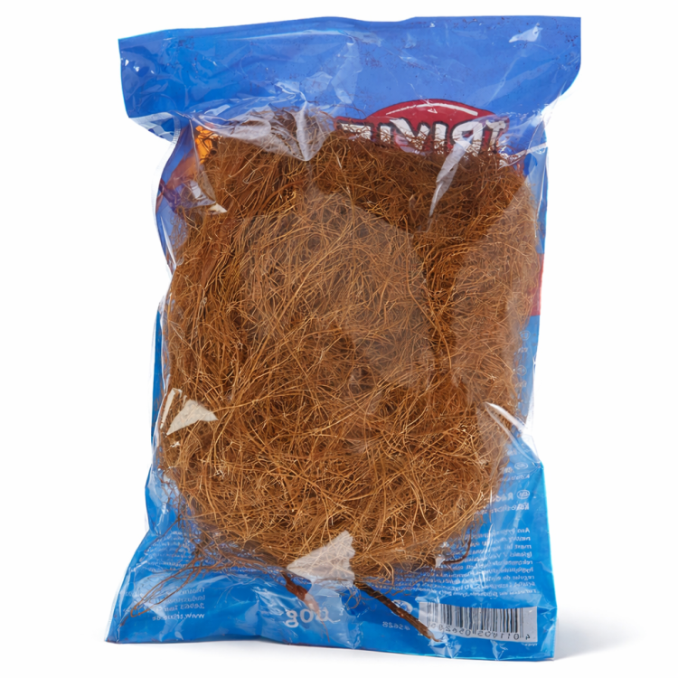 Szarpanka do gniazdka - KOKOSOWA- dla papug i innych ptaków egzotycznych - ciemna 30g