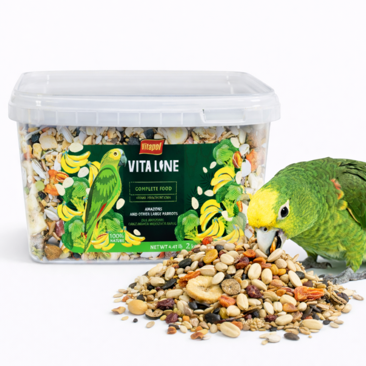 Vitapol Vitaline - pokarm dla amazonek i innych średnich oraz dużych papug 1,9 kg od ParrotPlanet.pl