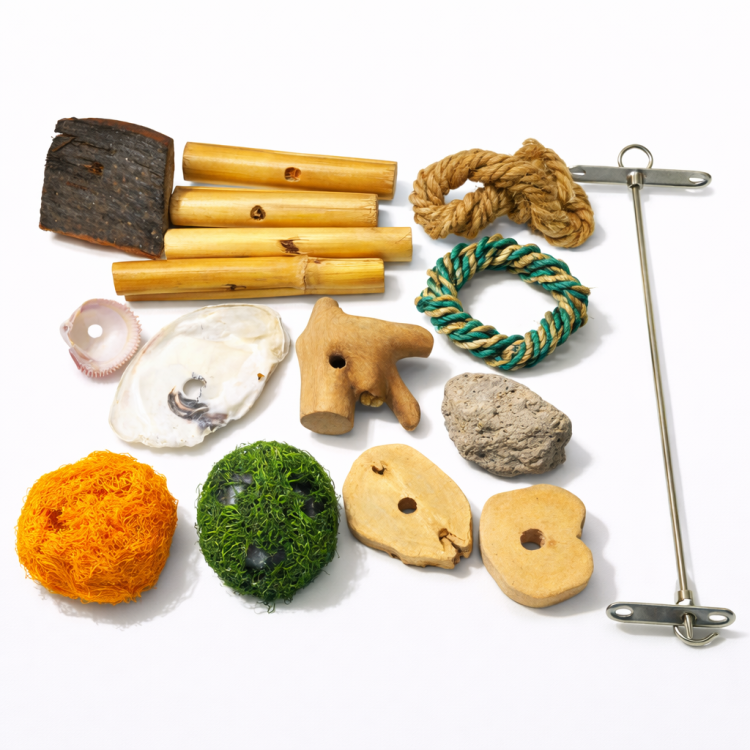 DIY SET - do samodzielnego stworzenia zabawki | dla wszystkich papug od ParrotPlanet.pl