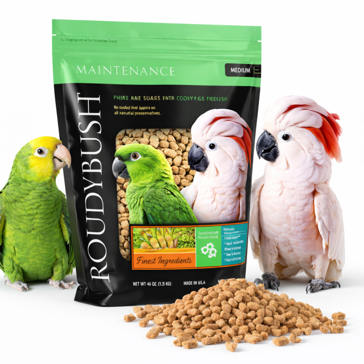 RoudyBush Maintenance Medium 1,25kg - Granulat dla dużych papug od ParrotPlanet.pl