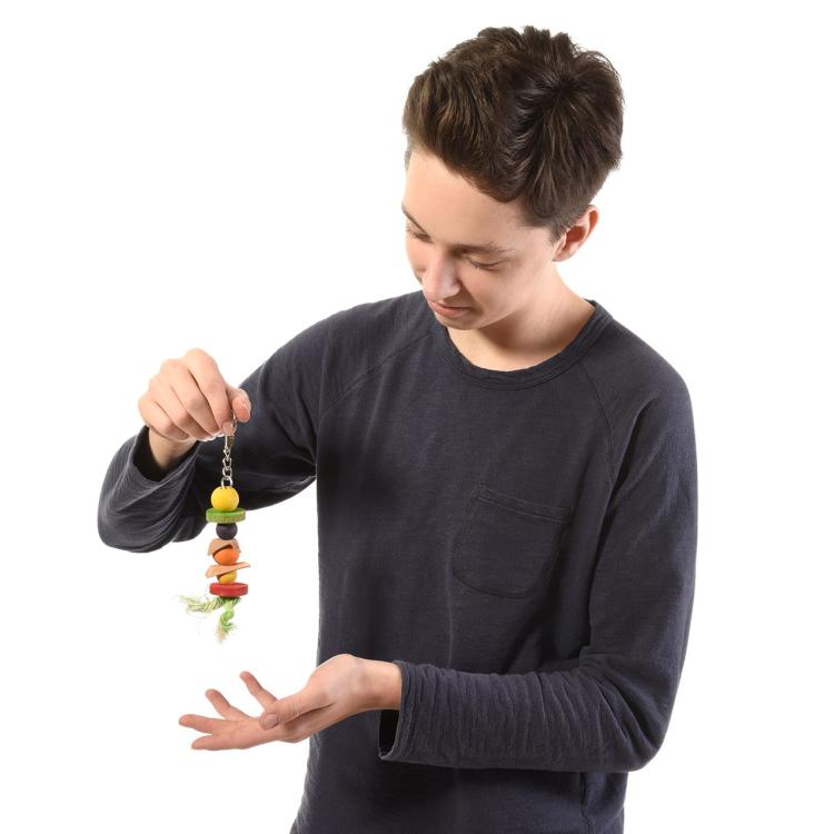 Fiku Miku - Malutka drewniana zabawka dla wszystkich papug od ParrotPlanet.pl