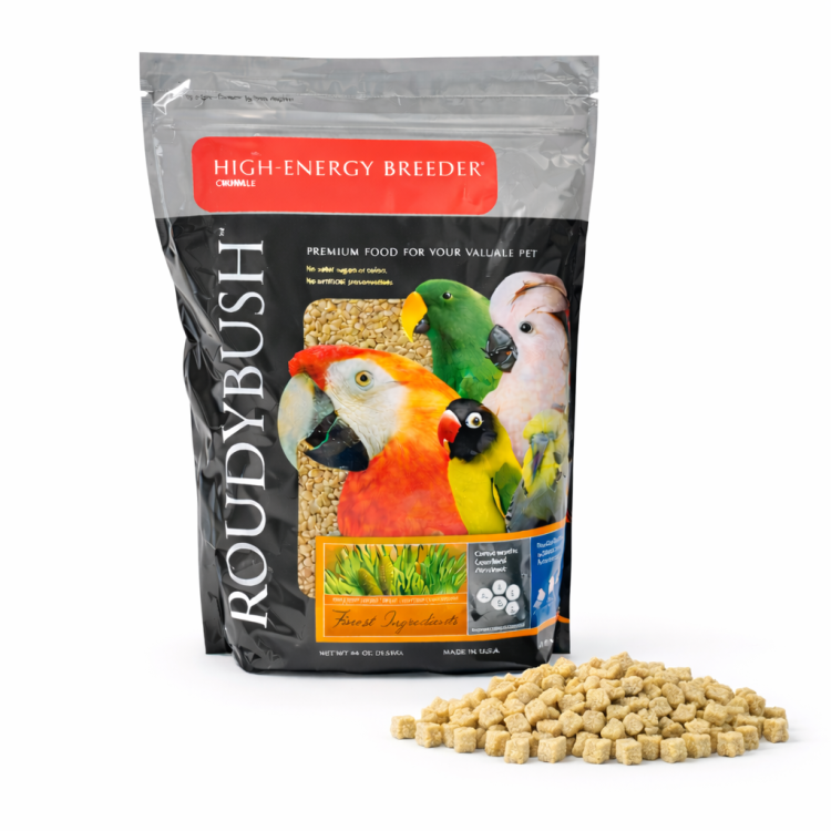RoudyBush High Energy Breeder Small 1,25kg - granulat da dużych papug od ParrotPlanet.pl