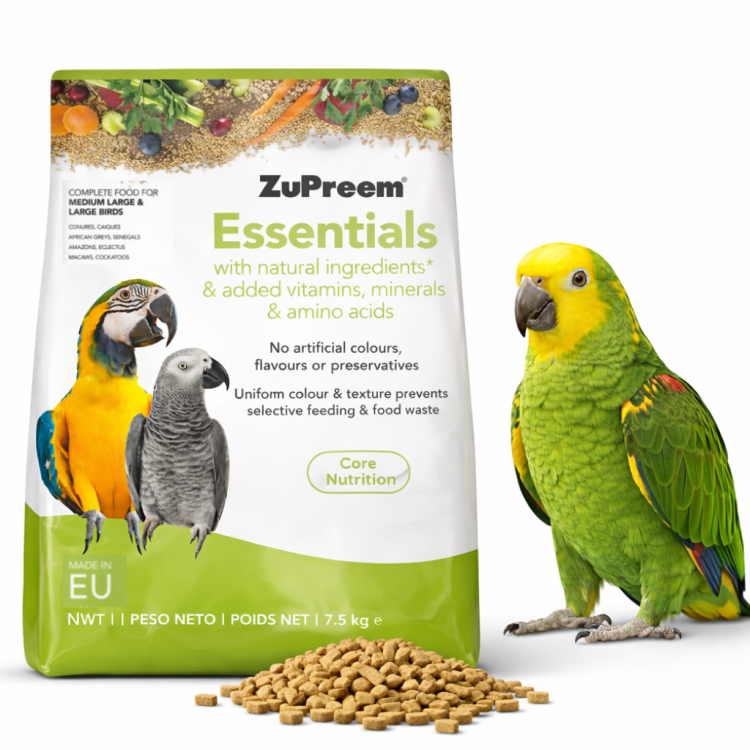 ZuPreem Essentials ML 1,5 kg – granulat dla Średnich i Dużych Papug od ParrotPlanet.pl