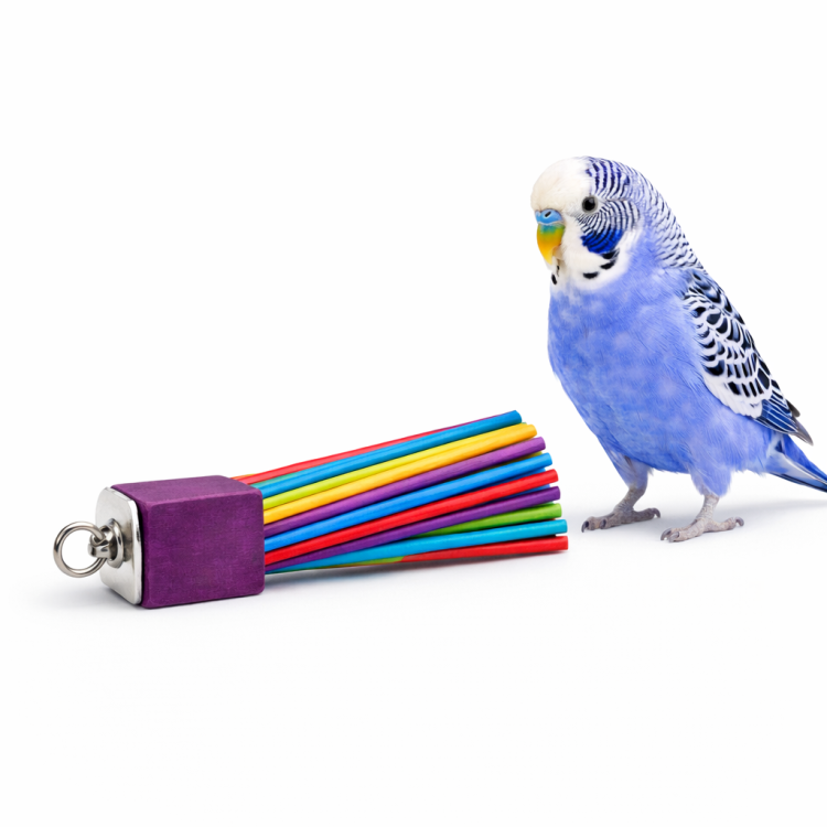 Patyczkowa MiNi Żerdka – Zabawka i Żerdka dla Każdej Papugi od ParrotPlanet.pl