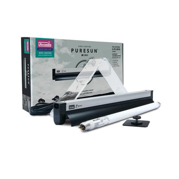 Arcadia Puresun Mini - Zestaw oświetleniowy - lampa- dla papug od ParrotPlanet.pl