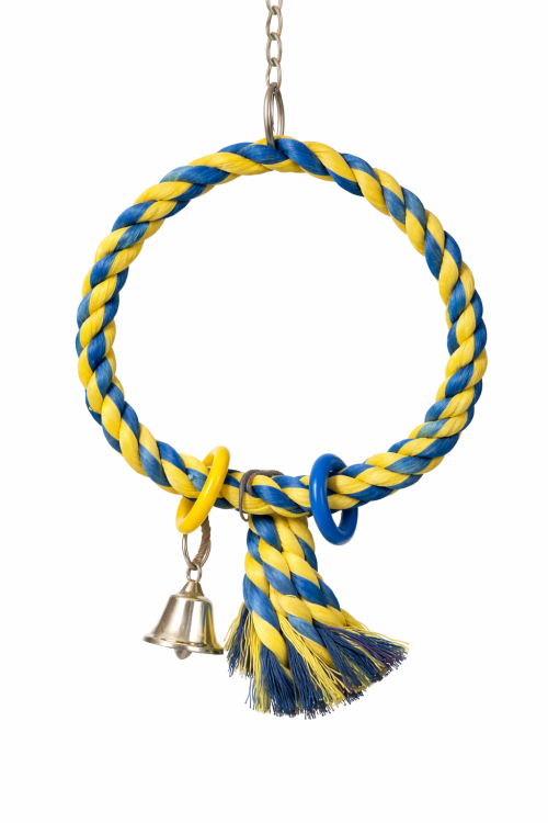 Mini Power Ring - Huśtawka Koło - dla mniejszych papug od ParrotPlanet.pl