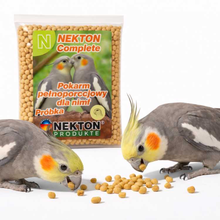 NEKTON Complete Cockatiel Multi-Pellets – Pełnowartościowy Granulat dla Nimf - Próbka od ParrotPlanet.pl