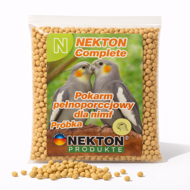 NEKTON Complete Cockatiel Multi-Pellets – Pełnowartościowy Granulat dla Nimf - Próbka od ParrotPlanet.pl