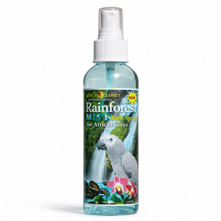 RAINFOREST Mist – naturalny preparat kondycjonujący pióra dla Amazonek i Żako, 237 ml od ParrotPlanet.pl