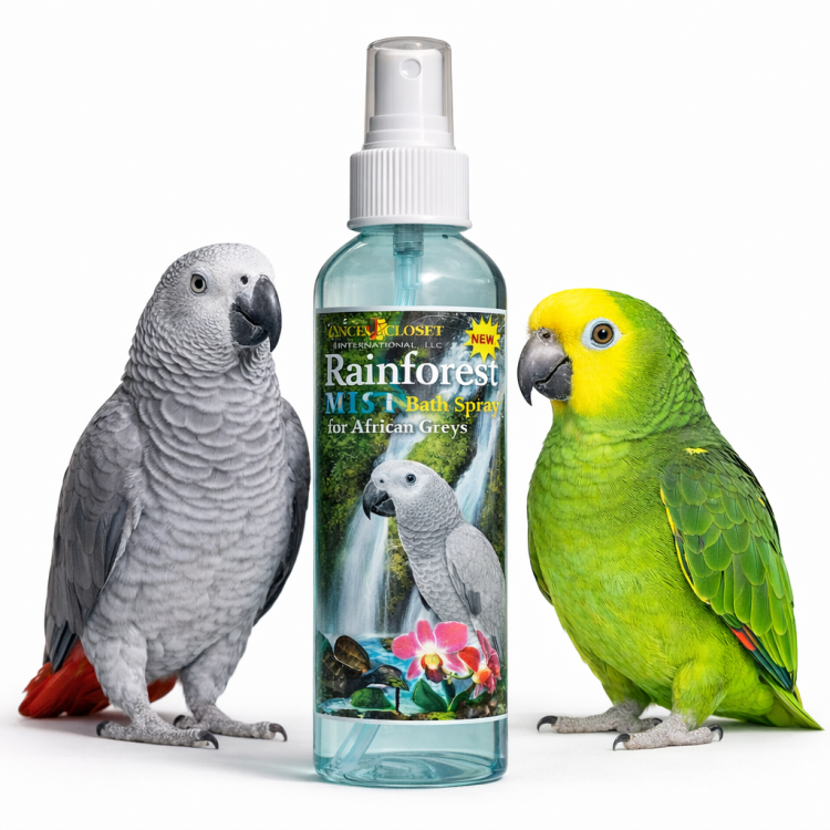 RAINFOREST Mist – naturalny preparat kondycjonujący pióra dla Amazonek i Żako, 237 ml od ParrotPlanet.pl