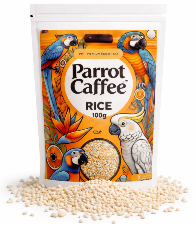 PARROT CAFFEE - Rice -  dla wszystkich papug 100g od ParrotPlanet.pl