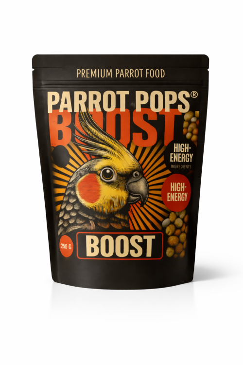 Parrot Pops- Boost Hi Energy - Small - Pokarm pełen energii kształcie kuleczek dla średnich i małych papug 250g od ParrotPlanet.pl