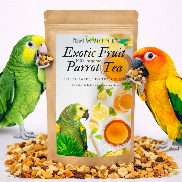 Exotic Fruit Parrot Tea - Organiczny napar, herbatka dla papug 100g od ParrotPlanet.pl