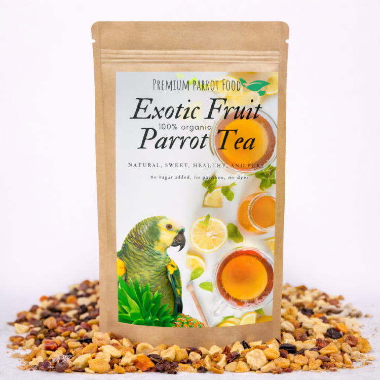 Exotic Fruit Parrot Tea - Organiczny napar, herbatka dla papug 100g od ParrotPlanet.pl