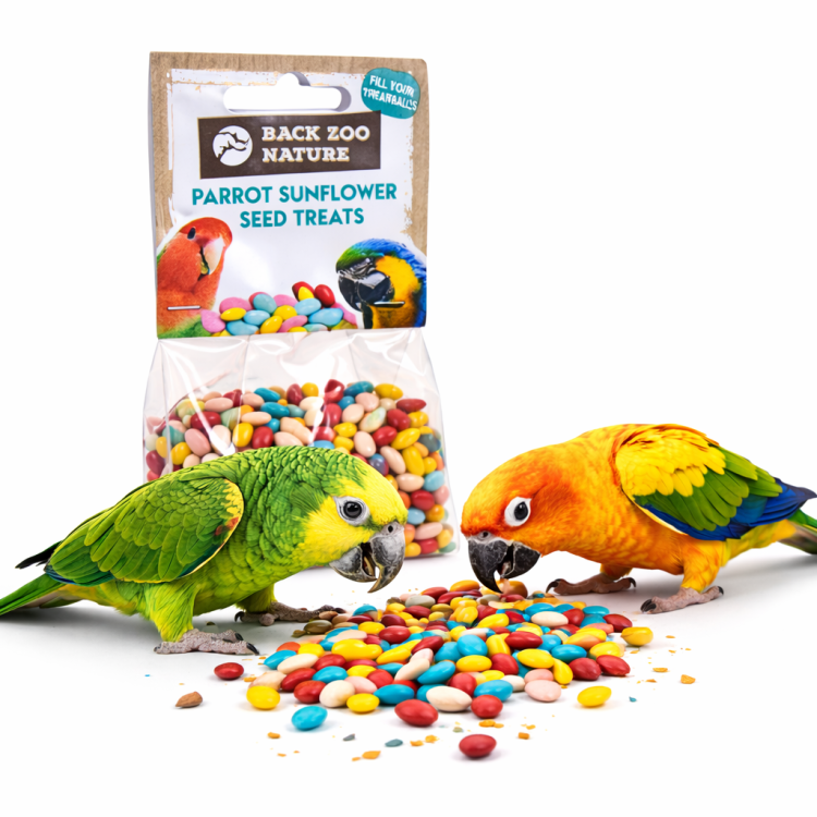 LENTILKI słonecznikowe - Pyszna przekąska dla małych i dużych papug  od ParrotPlanet.pl