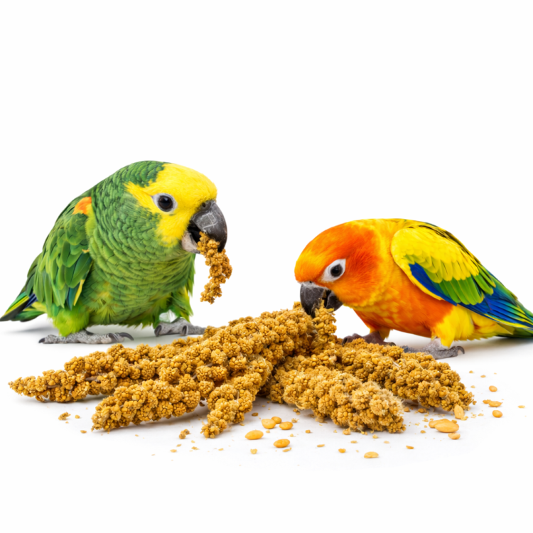 JR FARM Spray Millet Yellow- proso żółte w kłosach 500g od ParrotPlanet.pl