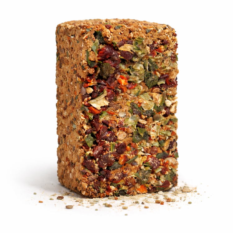 JR FARM kostka mineralna z nasionami i warzywami dla wszystkich papug 75g od ParrotPlanet.pl