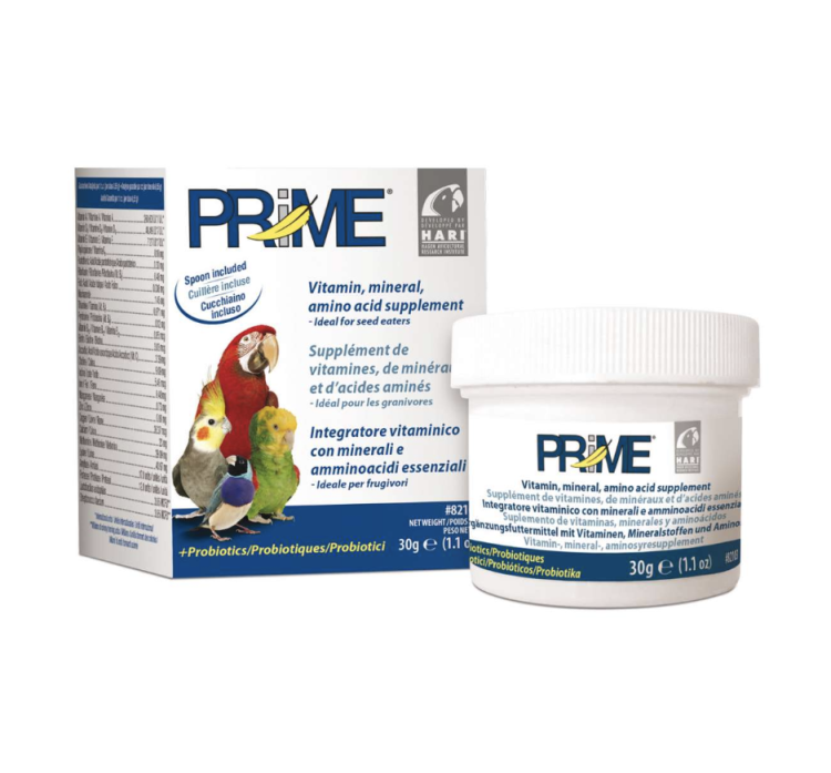 PRIME - Hagen Hari - Probiotyk, witaminy i minerały dla PaPug 30g od ParrotPlanet.pl