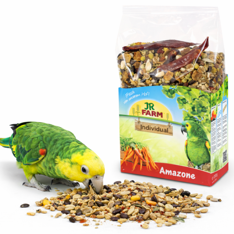 Jr Farm Individual Amazon Parrots - pokarm PREMIUM dedykowany dla AMAZONEK 950g od ParrotPlanet.pl