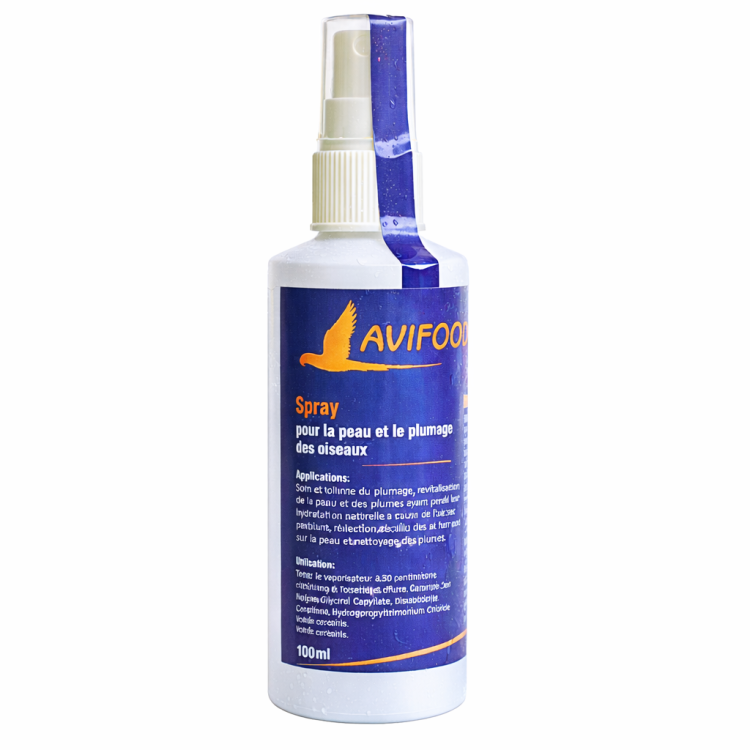 Avifood Shower 250 ml - NATURALNY Preparat Myjący i Kondycjonujący Pióra dla wszystkich papug od ParrotPlanet.pl