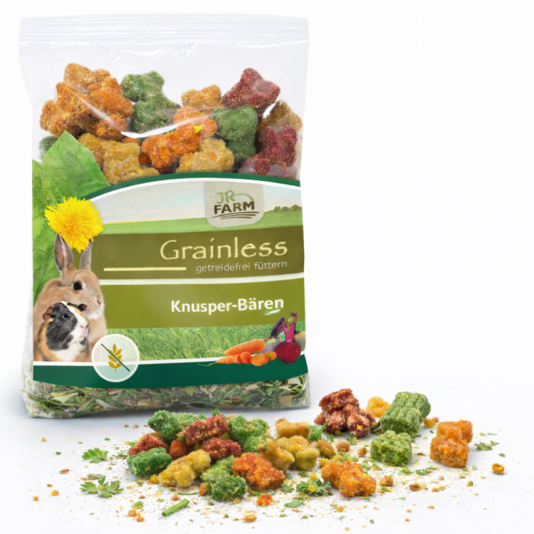 JR FARM Chrupiące Misie - przekąska dla wszystkich papug 30g od ParrotPlanet.pl