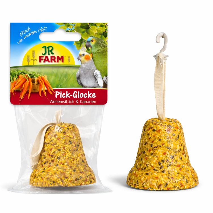 JR FARM Smakowity dzwonek - pyszna przekąska dla wszystkich papug 150 g od parrotplanet.pl