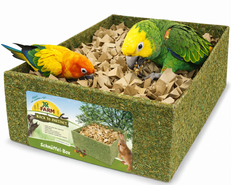JR FARM Pudełko do żerowania - dla wszystkich papug od ParrotPlanet.pl