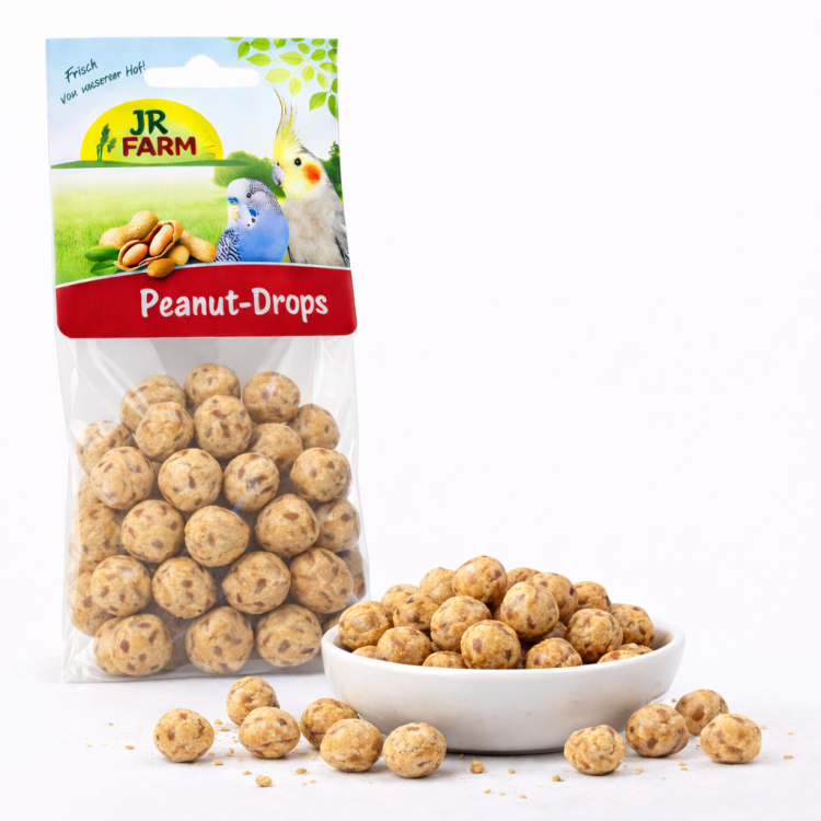 Jr Farm Orzechowe Chrupeczki - przysmak dla wszystkich papug 100g od ParrotPlanet.pl