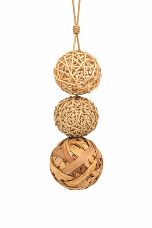 JR FARM Trio Balls  -  zabawka dla wszystkich papug od ParrotPlanet.pl