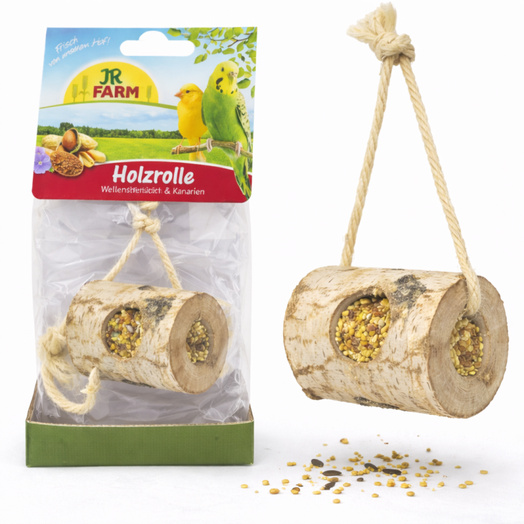 JR FARM drewno skarbów - pyszności do zabawy i chrupania dla wszystkich papug 150g od ParrotPlanet.pl