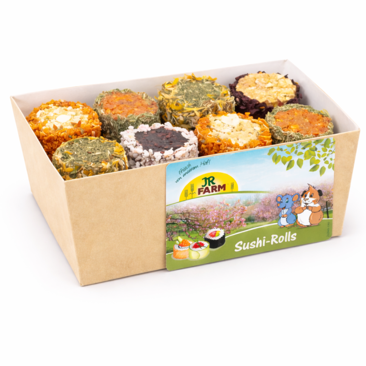 JR FARM Sushi Rolls - smakowite sushi dla wszystkich papug 190g od ParrotPlanet.pl