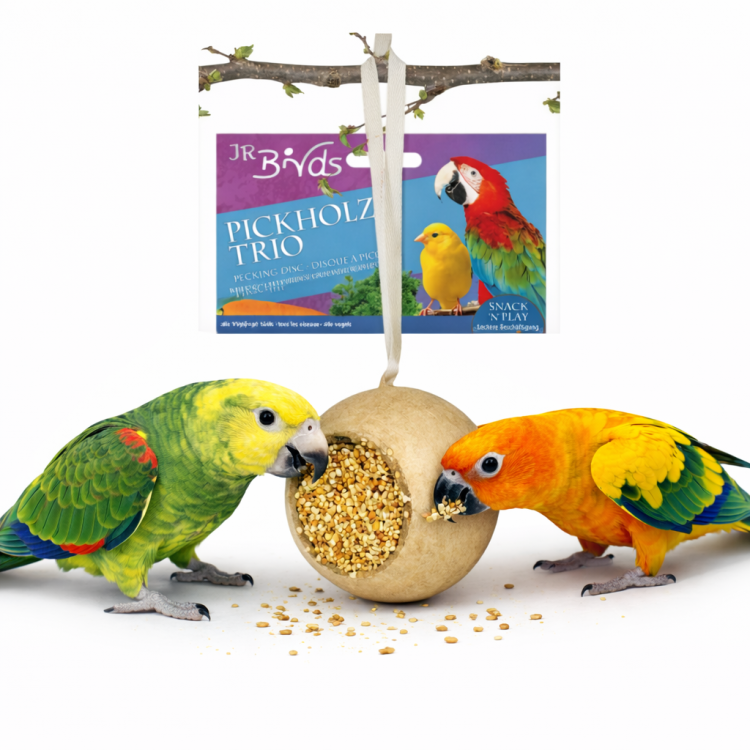 JR FARM Kapsułka Makowa z pysznościami - do zabawy i chrupania dla wszystkich papug 75g od ParrotPlanet.pl