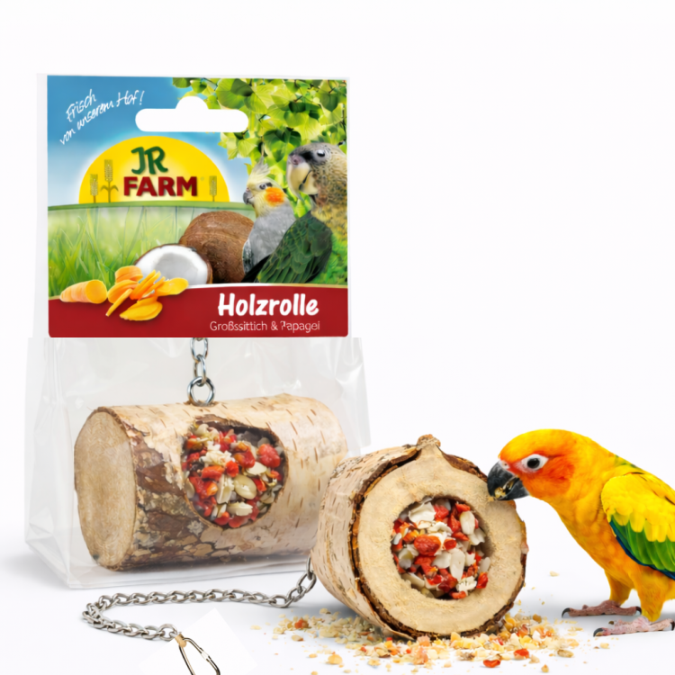 JR FARM Kokosowo-marchewkowy Roller dla wszystkich papug 150g od parrotplanet.pl