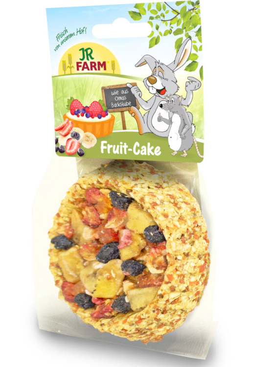 JR FARM Chrupiące Ciacho 80 g warzywno owocowa przekąska dla gryzoni od ParrotPlanet.pl
