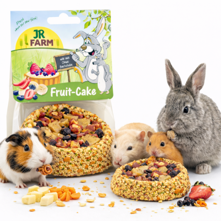 JR FARM Chrupiące Ciacho 80 g warzywno owocowa przekąska dla gryzoni od ParrotPlanet.pl
