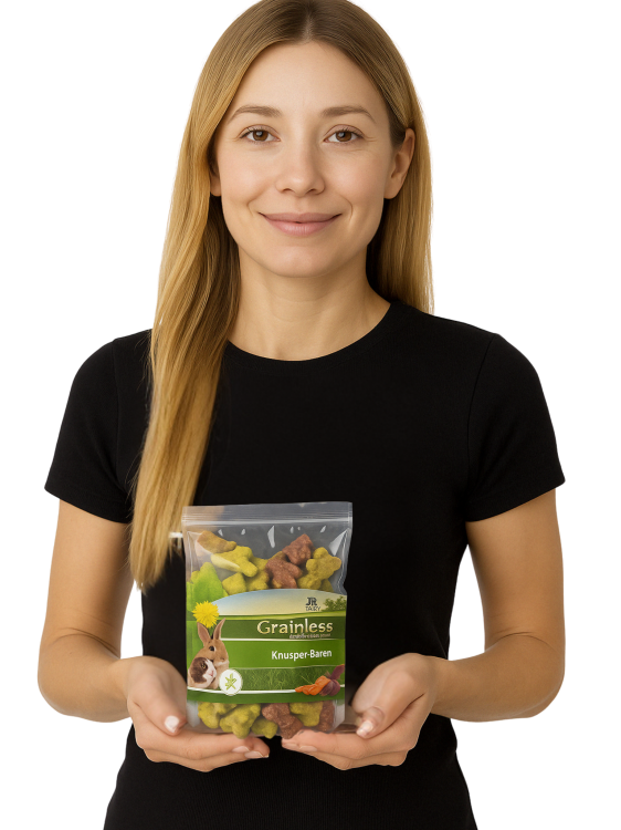JR FARM Chrupiące Misie 30 g warzywna przekąska dla gryzoni i królików  od ParrotPlanet.pl