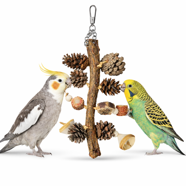 Liana Play Swing | Naturalna huśtawka z liany dla papug od ParrotPlanet.pl
