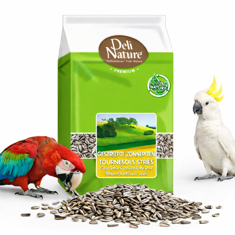Deli Nature Sunflower - słonecznik dla wszystkich papug 2,5 kg od ParrotPlanet.pl
