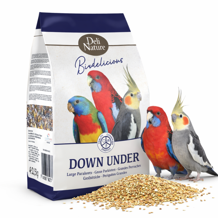 Deli Nature Australian Parakeet 800g - pokarm dla nimf i innych średnich australijskich papug od ParrotPlanet.pl.png