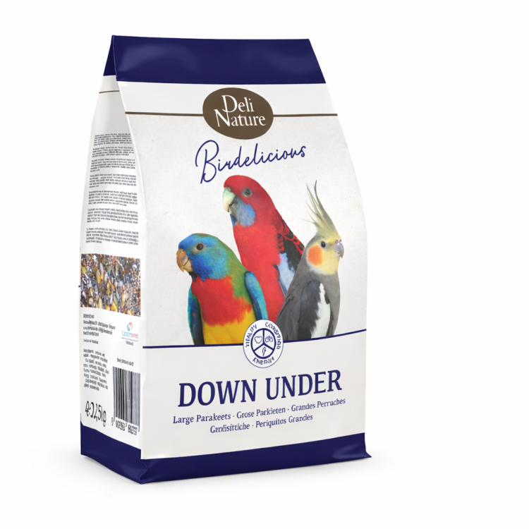 Deli Nature Australian Parakeet 800g - pokarm dla nimf i innych średnich australijskich papug od ParrotPlanet.pl.png