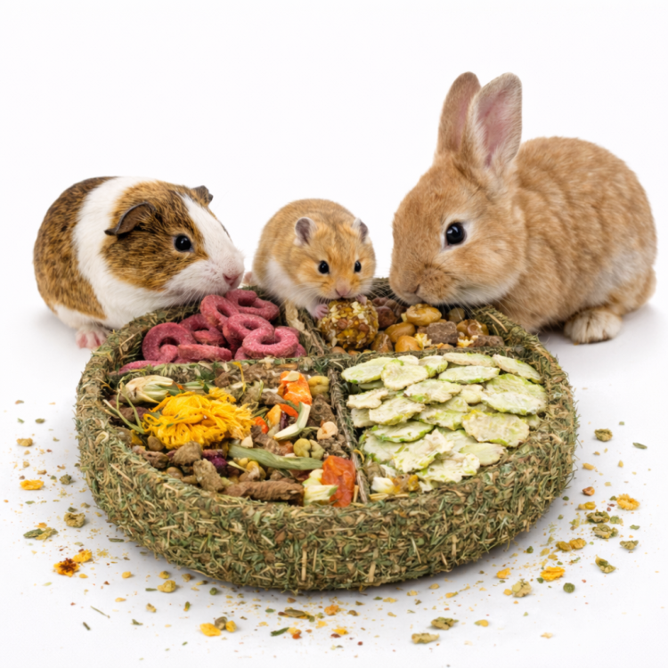 JR FARM Gourmet Taler do Żerowania 100 g naturalny talerzyk z przysmakiem dla gryzoni  od ParrotPlanet.pl