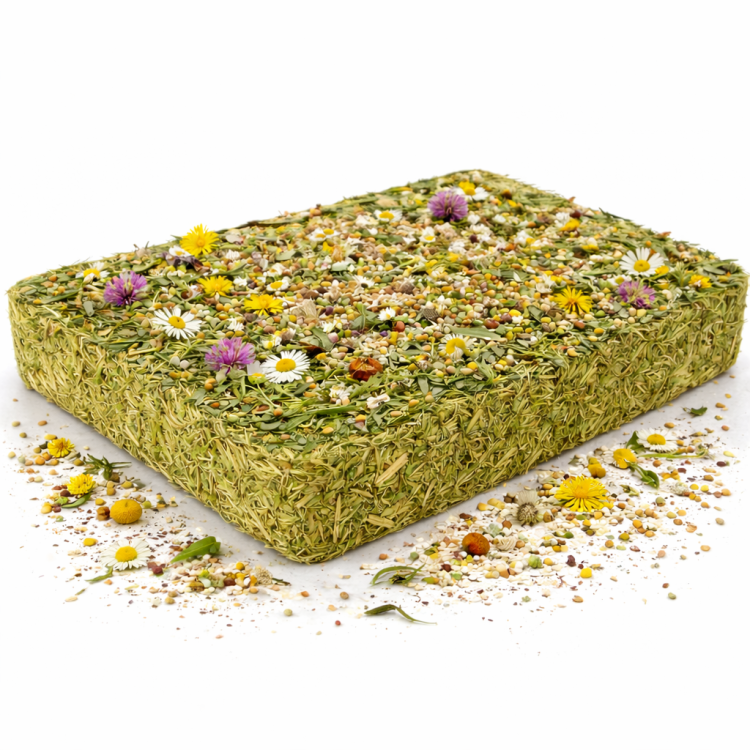 JR FARM Owocowa Miska Drewniana do Żerowania 120 g naturalna miska z owocami dla gryzoni od ParrotPlanet.pl