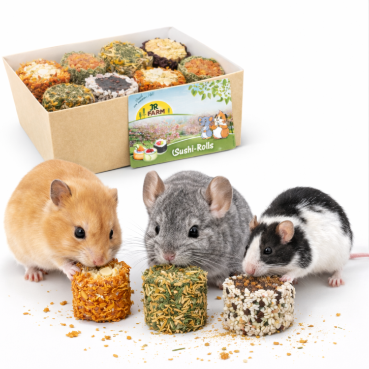 JR FARM Sushi Rolls 190 g naturalna przekąska roślinna dla gryzoni od ParrotPlanet.pl