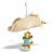 Taco z Przekąskami 40 cm | Naturalna zabawka foragingowa dla papug od ParrotPlanet.pl