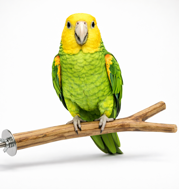 Naturalna Żerdź Drewniana 30,5 cm | Drewniana żerdź do klatki i woliery dla ptaków od ParrotPlanet.pl