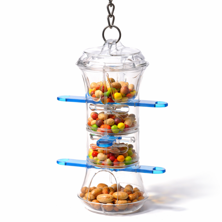 Pojemniczki na łakocie - Zabawka do żerowania dla wszystkich papug od ParrotPlanet.pl